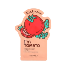 Тканевая маска для сияния кожи ТОМАТ Tonymoly I'm Tomato Mask – Skin Glow
